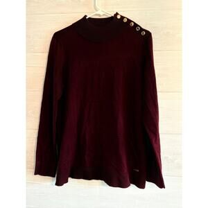 Calvin Klein Maroon Sweater